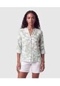Blusa Manga Ajustable Para Mujer  Para Mujer Verde Patprimo de Patprimo