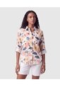 Camisa Manga Larga Con Bolsillo Para Mujer  Para Mujer Naranja Patprimo de Patprimo