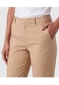 Pantalón Capri Con Abertura Para Mujer  Para Mujer Café Patprimo de Patprimo