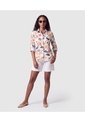 Camisa Manga Larga Con Bolsillo Para Mujer  Para Mujer Naranja Patprimo de Patprimo