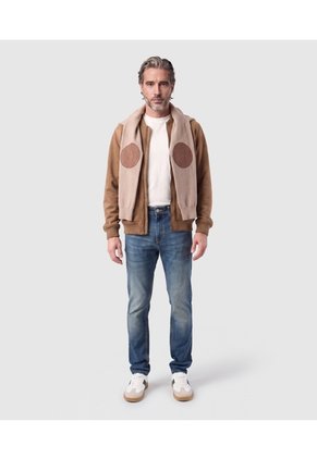 Jean Skinny Cinco Bolsillos Para Hombre  Para Hombre Azul Patprimo