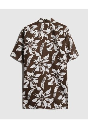 Camisa Para Hombre Manga Corta Sin Bolsillo Color Verde  Marca Patprimo #44013013