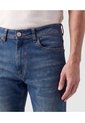 Jean Skinny Cinco Bolsillos Para Hombre  Para Hombre Azul Patprimo de Patprimo