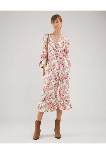 Chaqueta Para Mujer Kimono Color Rojo  Marca Patprimo #30080528