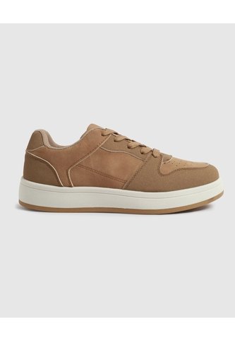 Tenis Casuales Unicolor   Para Hombre Café Patprimo Patprimo