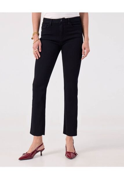 Jean Para Mujer Crop Flare Color Negro Marca Patprimo #30160494