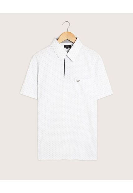 Polo  Para Hombre Cuello Maquina Con Bolsillo Color Blanco Marca Patprimo #44110981