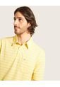 Polo Para Hombre Cuello Maquina Con Bolsillo Color Amarillo  Marca Patprimo #44111106 de Patprimo