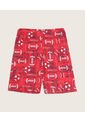 Pijama Para Niño M/C P/C Color Rojo  Marca Patprimo #66040048 de Patprimo