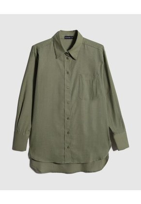 Camisa Para Mujer Manga Larga Color Verde  Marca Patprimo #30010649