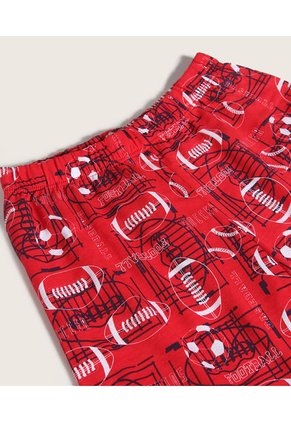 Pijama Para Niño M/C P/C Color Rojo  Marca Patprimo #66040048