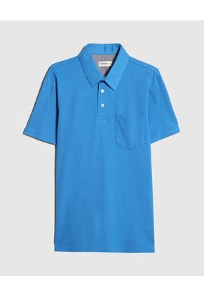 Polo Para Hombre Cuello Maquina Con Bolsillo Color Azul Claro Marca Patprimo #44112699