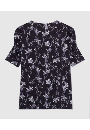 Camiseta Para Mujer Manga Corta Color Negro Marca Patprimo #30093341