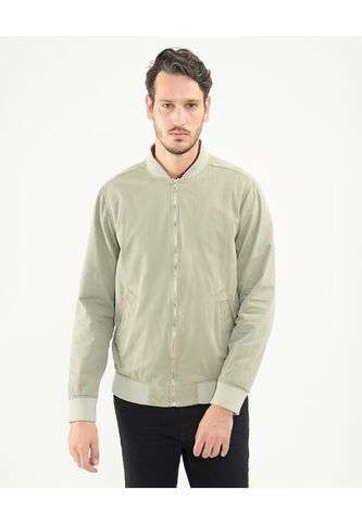 Chaqueta Para Hombre Bomber Color Verde  Marca Patprimo #44080295 Patprimo
