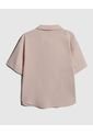 Blusa Para Mujer Manga Corta Color Beige Marca Patprimo #30123352 de Patprimo