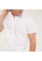Camisa Guayabera Para Hombre Manga Corta Sin Bolsillo Color Blanco Marca Patprimo #44030380 de Patprimo