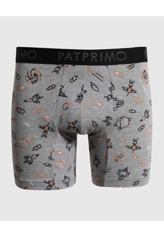 Boxer Para Niño Filete Medio Color Gris  Marca Patprimo #63000061 Patprimo