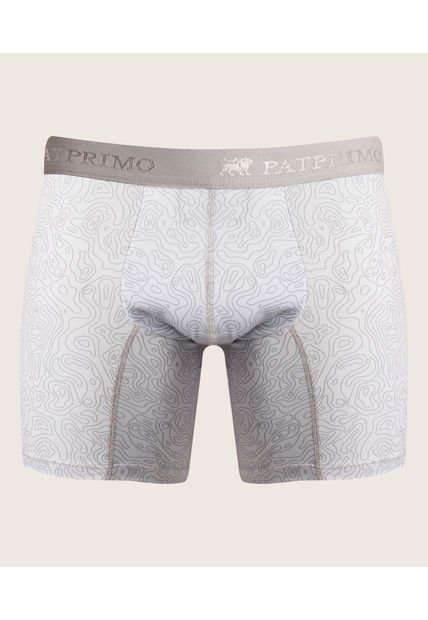 Boxer Para Hombre Fleat Seamer Medio Color Gris Oscuro Marca Patprimo #44000413