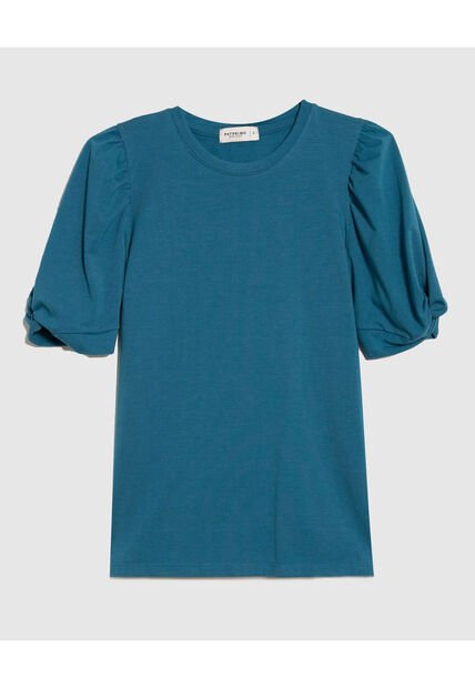 Camiseta Para Mujer Manga Corta Color Azul  Marca Patprimo #30093657