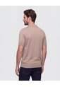 Polo Tejida Unicolor  Para Hombre Crudo Patprimo de Patprimo
