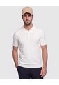 Polo Tejida Unicolor  Para Hombre Crema Patprimo de Patprimo