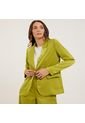 Blazer Para Mujer Blazer Color Verde  Marca Patprimo #30400120 de Patprimo