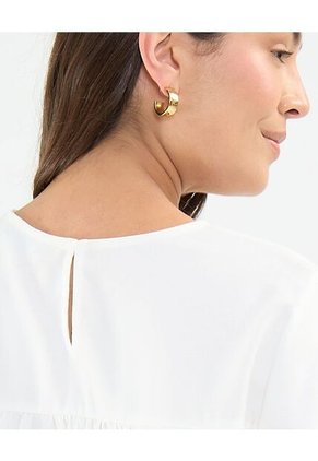 Blusa Para Mujer Manga 3/4 Color Crema Marca Patprimo #14121380