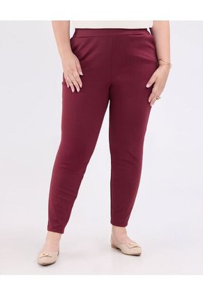 Leggins Para Mujer Largo Color Vino Marca Patprimo #14230314