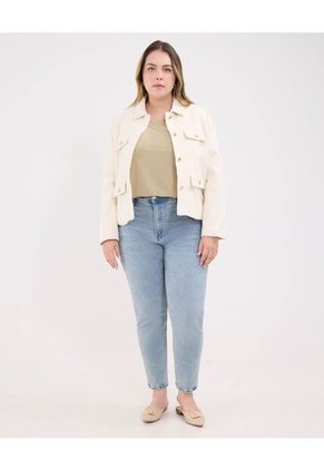 Chaqueta Para Mujer Desestructurada Color Crema Marca Patprimo #14080143