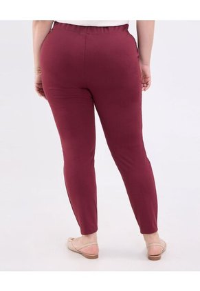 Leggins Para Mujer Largo Color Vino Marca Patprimo #14230314