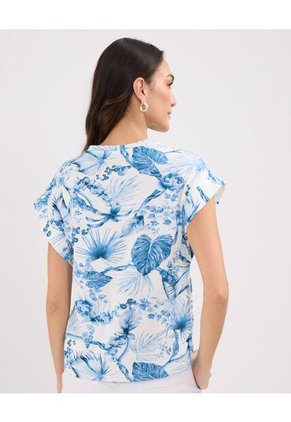 Camiseta Para Mujer Manga Sisa Color Blanco Marca Patprimo #30093607