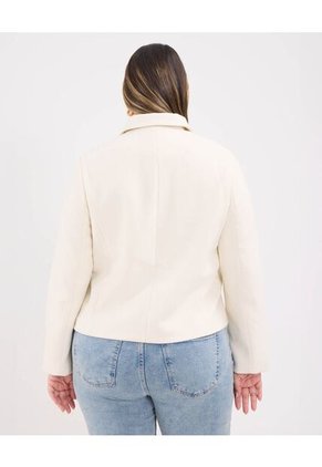 Chaqueta Para Mujer Desestructurada Color Crema Marca Patprimo #14080143