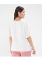 Blusa Para Mujer Manga Corta Color Blanco Marca Patprimo #14121373 de Patprimo