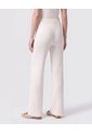 Pantalón De Caída Fluida Mujer  Para Mujer Crema Patprimo de Patprimo