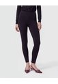 Leggings De Tiro Alto Con Pretina Ancha Mujer  Para Mujer Negro Patprimo de Patprimo