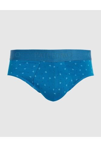 Boxer X1 Para Hombre Brief Color Azul Marca Patprimo #44000458 Patprimo