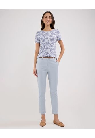 Pantalón Para Mujer Chino Color Gris  Marca Patprimo #30071723 Patprimo