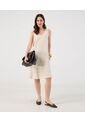 Vestido  Para Mujer M/Sisa Corto Color Beige Marca Patprimo #30171075 de Patprimo