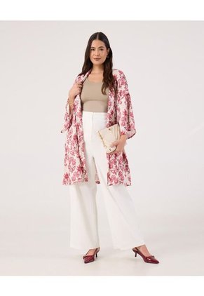 Chaqueta Para Mujer Kimono Color Rosa Marca Patprimo #14080146