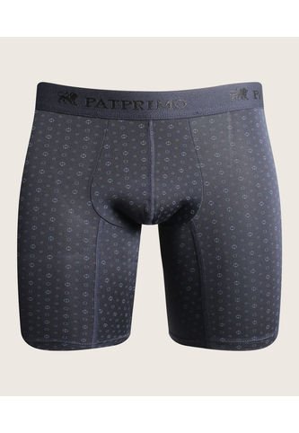 Boxer X1 Para Hombre Fleat Seamer Medio Color Azul Marca Patprimo #44000412 Patprimo