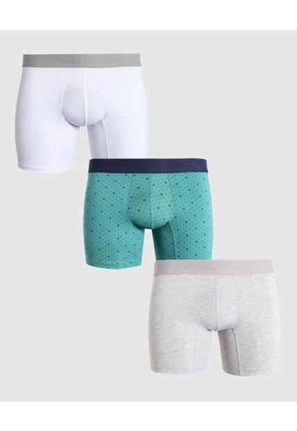 Boxer X3 Para Hombre Fleat Seamer Medio Color Surtido Marca Patprimo #44420001