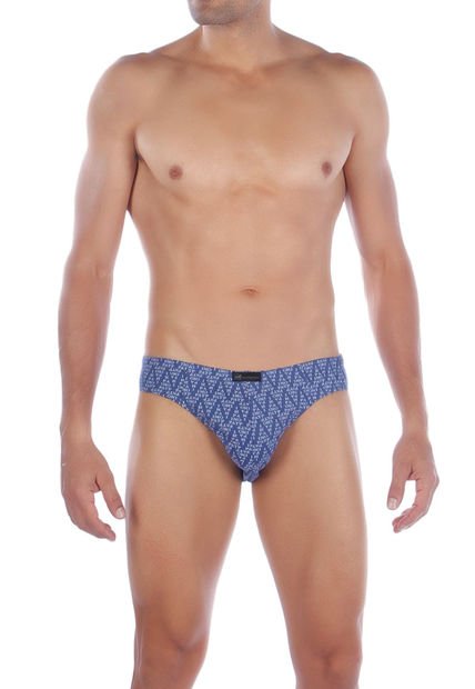 Pantalóncillo Para Hombre Tanga Color Celeste Marca Patprimo #10054