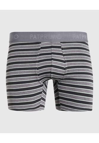 Boxer X1 Para Hombre Filete Medio Color Gris Marca Patprimo #44000292 Patprimo