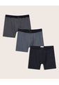 Boxer X3 Para Hombre Fleat Seamer Medio Color Surtido Marca Patprimo #44130003 de Patprimo