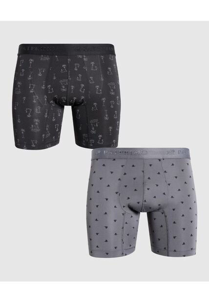 Boxer X2 Para Hombre Fleat Seamer Medio Color Surtido Marca Patprimo #44000328