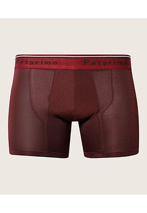 Boxer X1 Para Hombre Filete Medio Color Vino Marca Patprimo #44000433