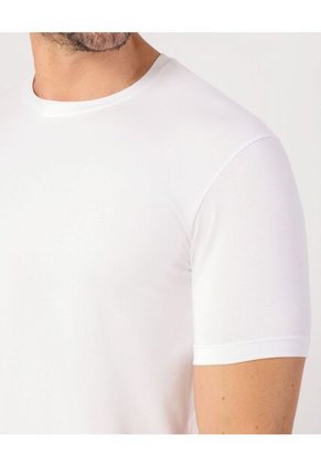 Camiseta  Para Hombre Manga Sisa Cuello Redondo Color Blanco Marca Patprimo #44090971