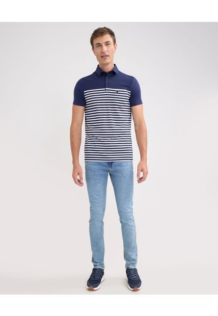 Jean Para Hombre Slim Color Azul Claro Marca Patprimo #44160337