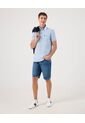 Polo Para Hombre Cuello Maquina Con Bolsillo Color Azul Marca Patprimo #44111106 de Patprimo