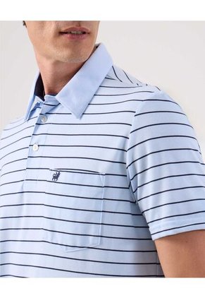 Polo Para Hombre Cuello Maquina Con Bolsillo Color Azul Marca Patprimo #44111106
